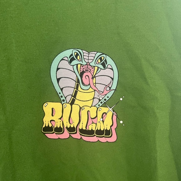 RVCA Olive Graphic Long Sleeve Tee - Picture 3 of 5